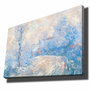 Wallity La Entrada a Giverny bajo la Nieve de Claude Monet (70 x 100 cm)